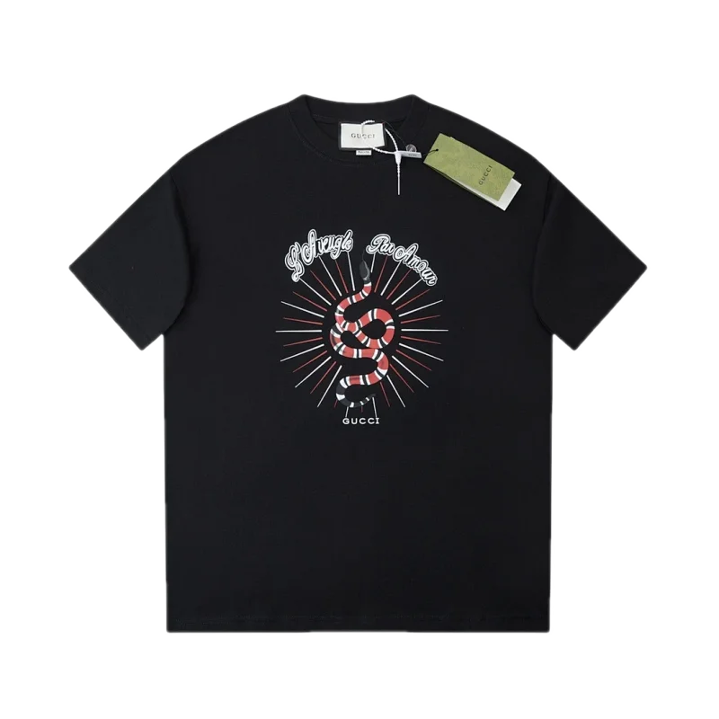 Gucci Kingsnake Par Amour Tee Black